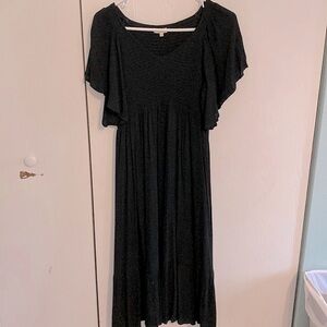 Modest smocked dress